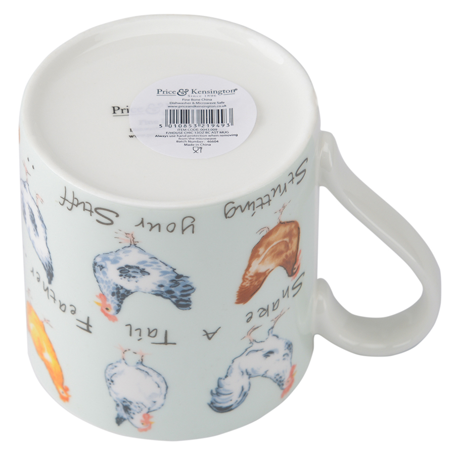 P_0043.009ch Кружка farmhouse chicken 370 мл Price&Kensington  - Вид №3