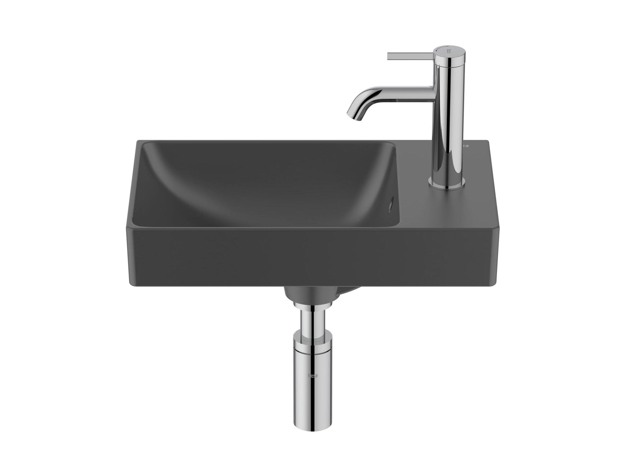 Керамическая подвесная прямоугольная ручная мойка Roca Ona ARCH-00102712