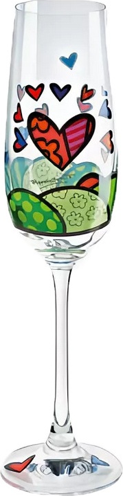 10526420 Goebel Бокал для шампанского 200мл "Новый день" Ромеро Бритто Стекло 