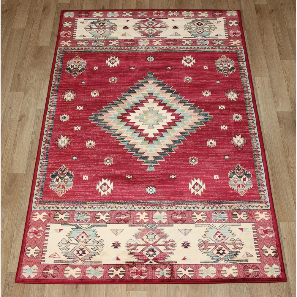 Ковер вискоза Hermitage 14504/1060 67x105 см цвет красный 85305675 STLM-2198845 RAGOLLE  - Вид №6