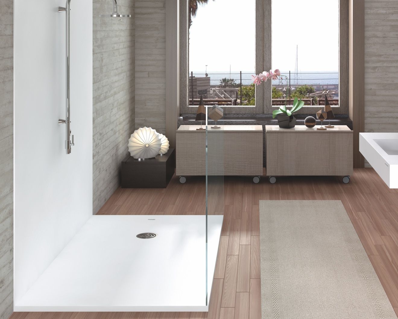 MCBATH Centuria Smooth 120x100 прямоугольный цемент sun-id-1959505 - Вид №5