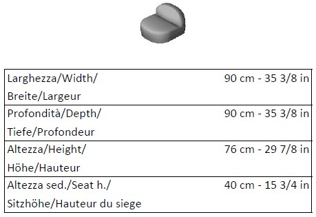 La Cividina Кресло с мягкой обивкой Guest sun-id-1366381 - Вид №3