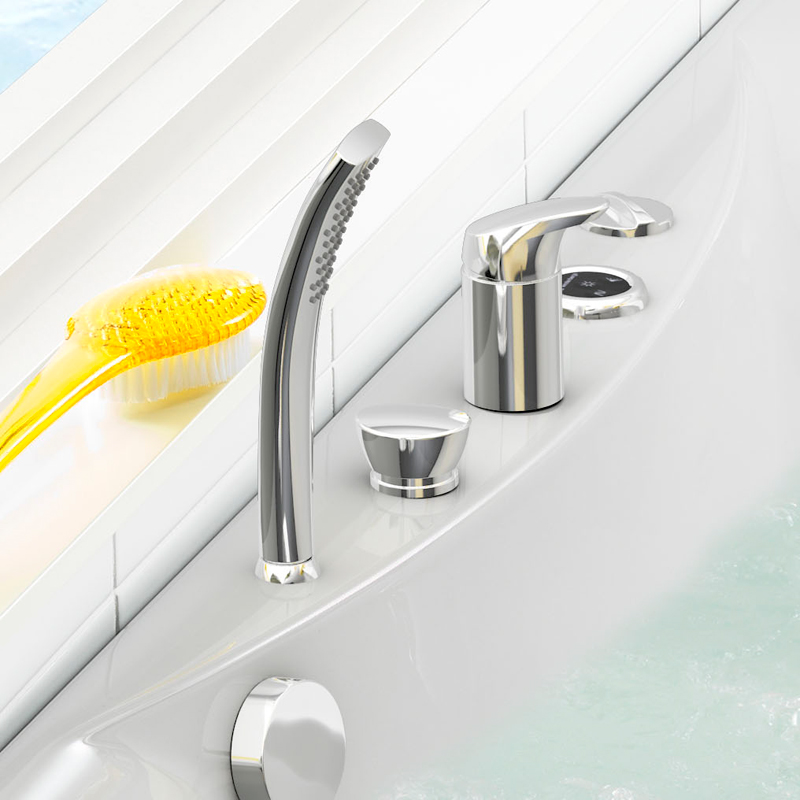 20082290-30  Ocean 170R Duo Bathroom 2.0 + Передняя Часть + Смеситель Ocean Westerbergs  - Вид №3