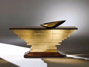 Rozzoni Комод с сусальным золотом Milano