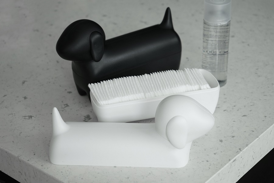 Коробка для мелочей Dacholder, черная Qualy QL10291BK - Вид №1