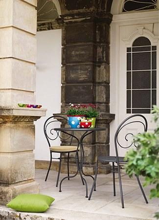 Vermobil Штабелируемый металлический садовый стул с подлокотниками Mimmo Sp111 - Вид №4