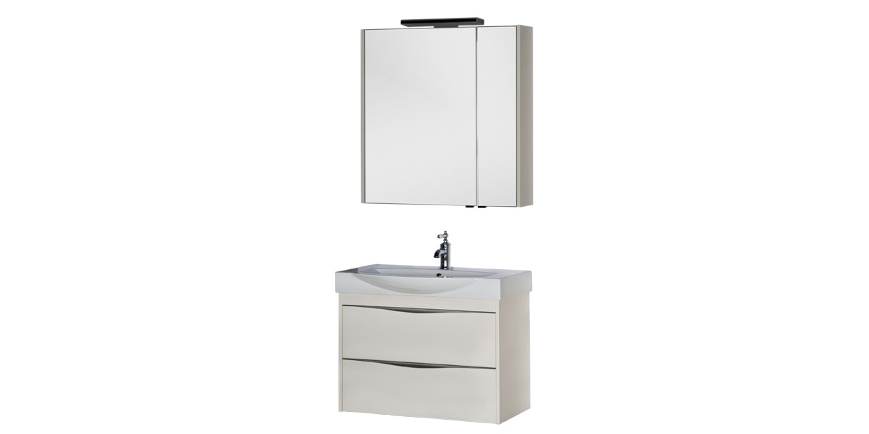 Комплект мебели Aquanet Франка 85 слоновая кость 00183193 - Вид №2