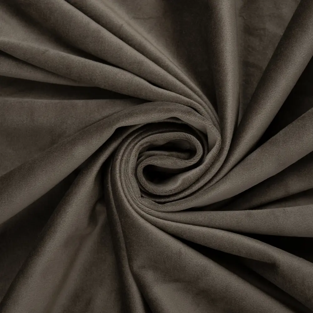 ЛТ ткань 1 п/м бархат lucio коричневый 13 300 см TEX REPUBLIC STLM-2198946 - Вид №2