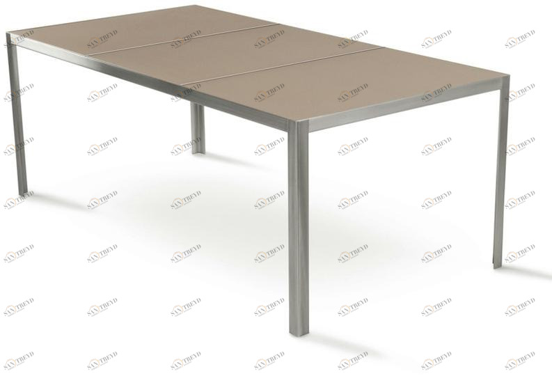 FueraDentro Прямоугольный садовый стол из нержавеющей стали Cima sun-id-1464501