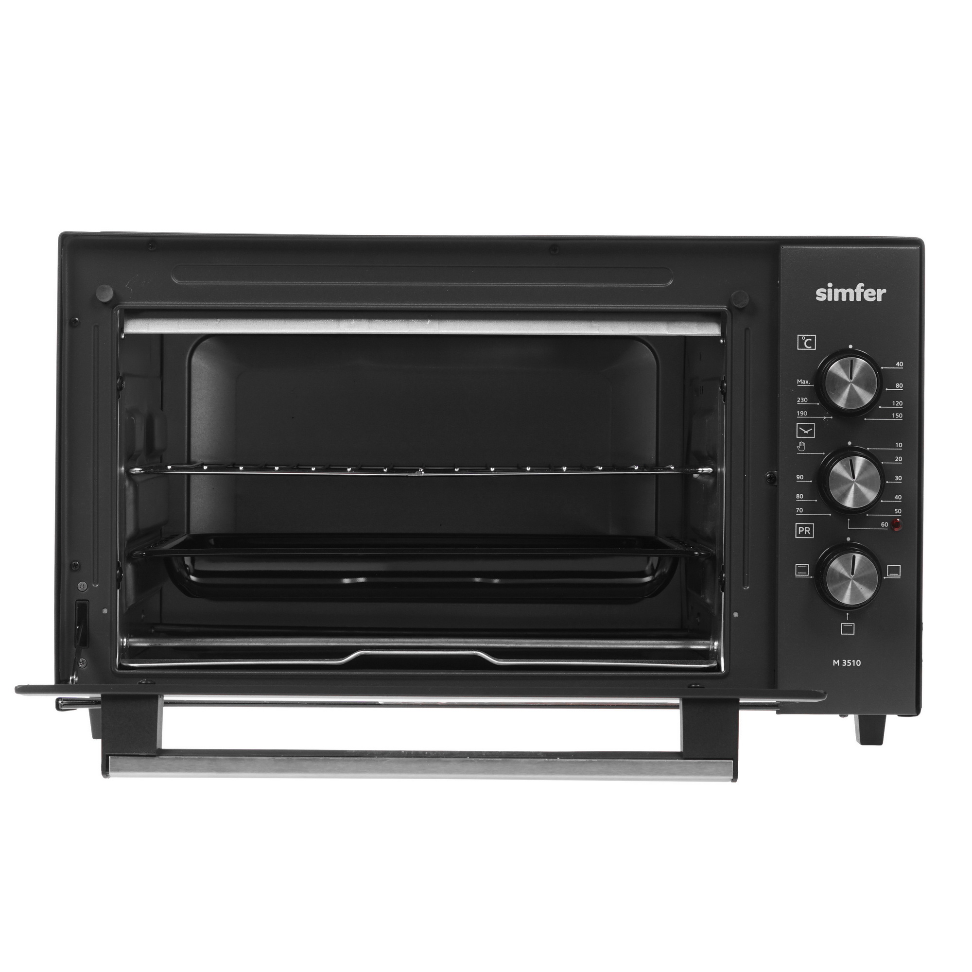 1138444 Мини-печь Simfer M3510 черный STDN-0063990 - Вид №5