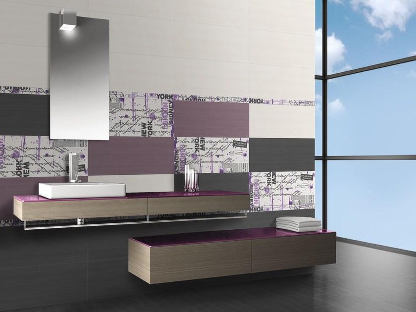 CERAMICHE BRENNERO Белая настенная плитка для дома Flou Cir - Вид №2