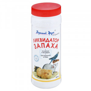 Т0023833 Порошок Ликвидатор запаха в клетках, вольерах ВЕРНЫЙ ДРУГ