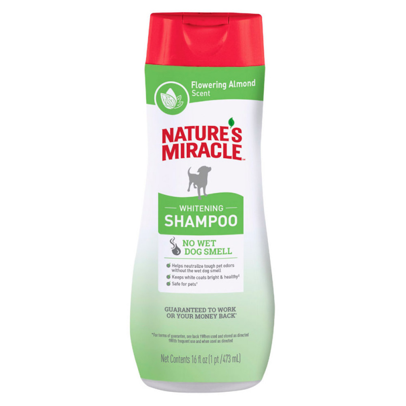 ПР0058457 Шампунь для собак NATURES MIRACLE Whitening Odor Control для белых собак 473мл 8 in 1 8 in 1 Pets 