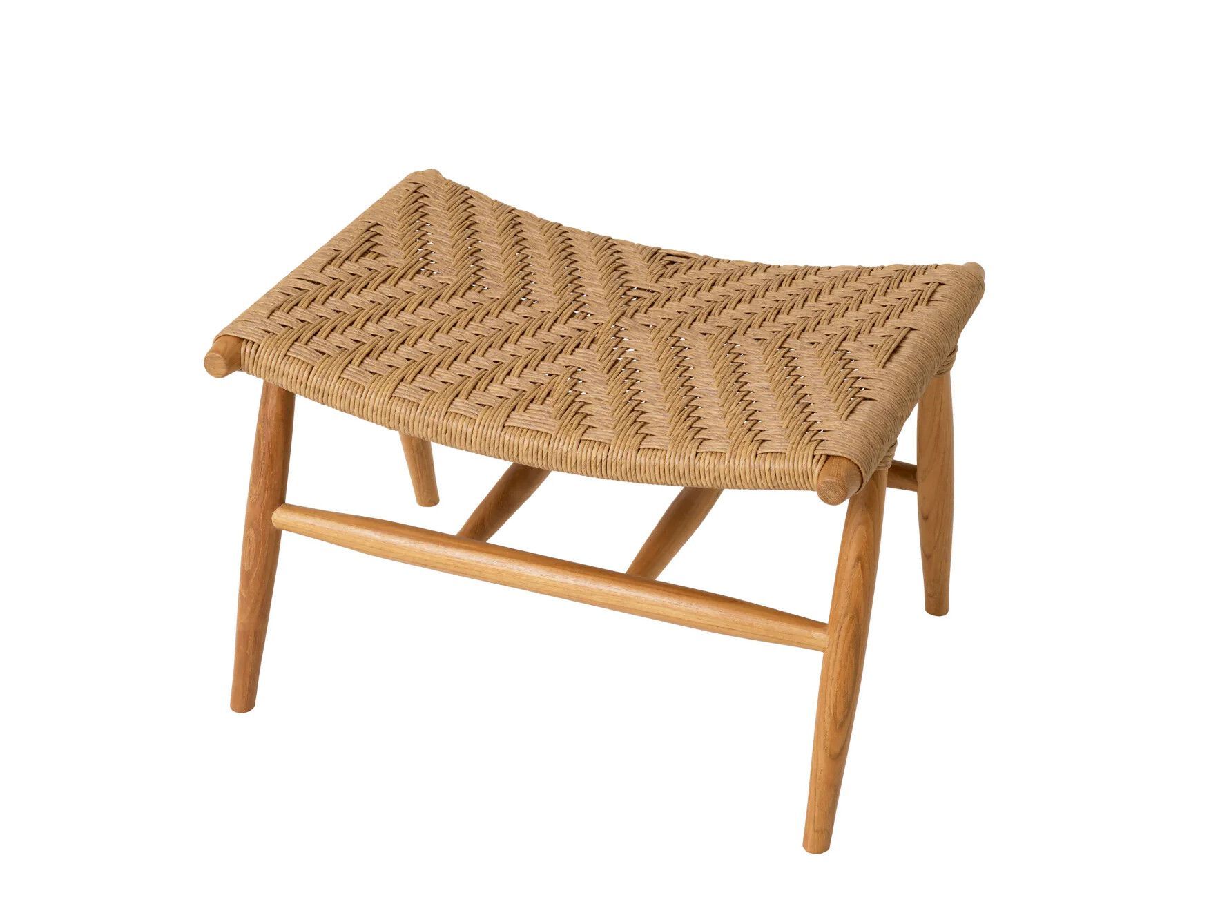 Садовое кресло из тика и веревки без подлокотников Eichholtz Laroc ARCH-00097492 - Вид №4