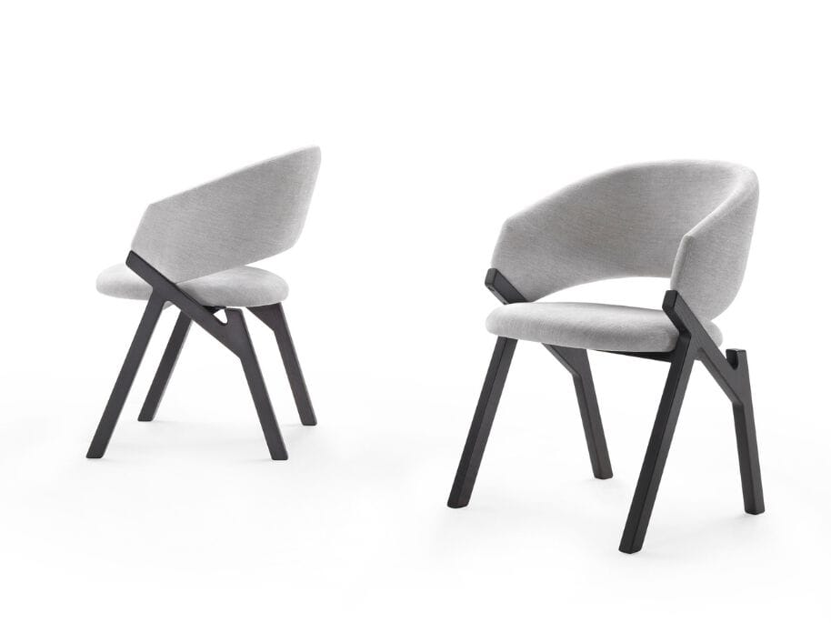 Мягкий стул с подлокотниками Pacini & Cappellini BYRON ARCH-00110966