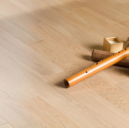 Инженерная доска Coswick Классическая Ванильный 127мм Лак Дуб Селект (Гладкая) 600…2100х127 мм 11541108 - Вид №2