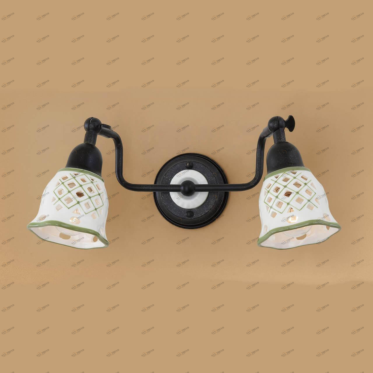 Спот настенный зеленый Citilux "Ажур" CL534522 CITILUX АЖУР 00-3926160 Зеленый 