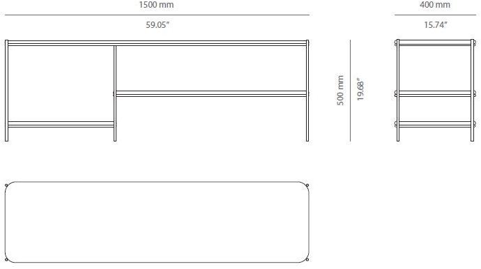 PRADDY Прямоугольная лакированная консоль Stanley Tr063-tr062 - Вид №4