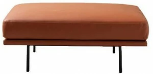 Quinti Sedute Подставка для ног из кожи New york