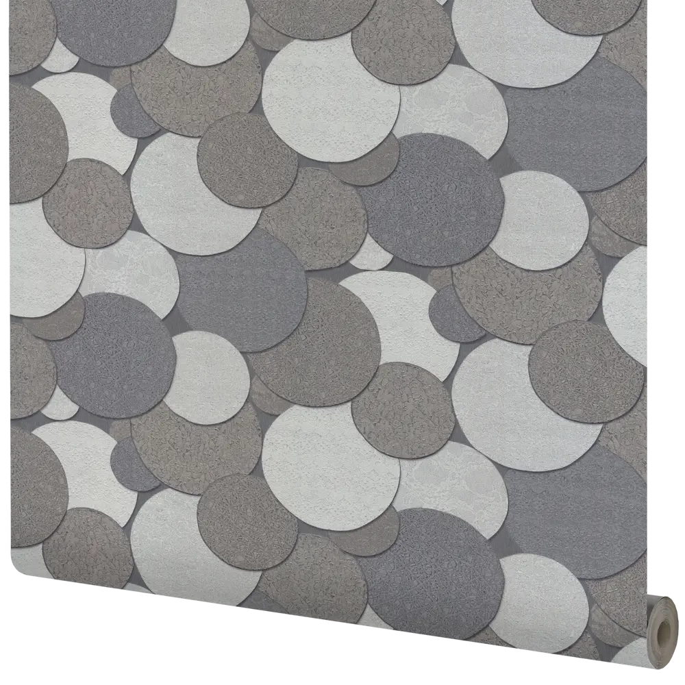 Обои виниловые Wall Decor Авалон серые 1.06 м 75101-46 88487035 STLM-2017505