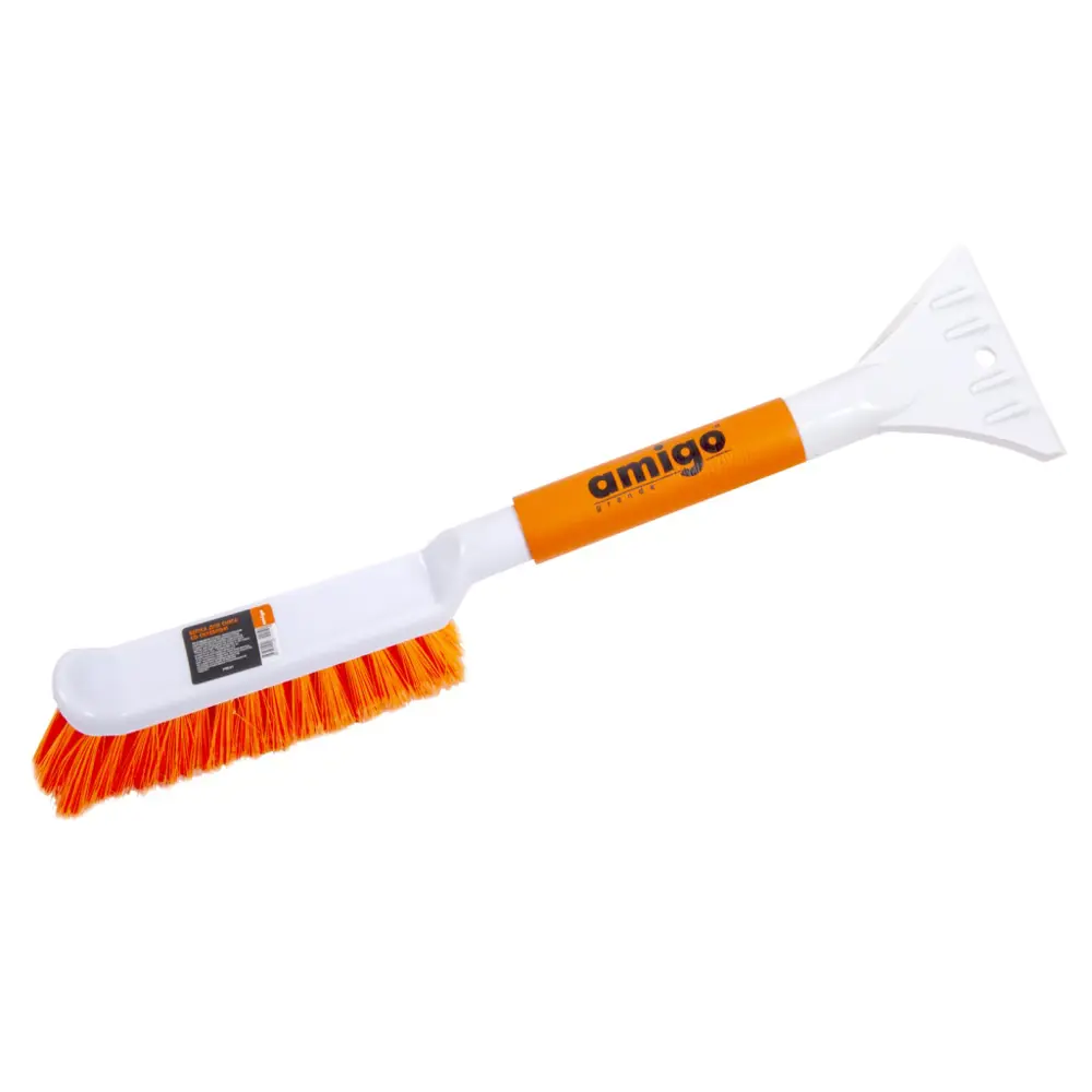 Автомобильная щетка-скребок Amigo для снега и льда 440 мм 89348813 Santreyd STLM-1584163