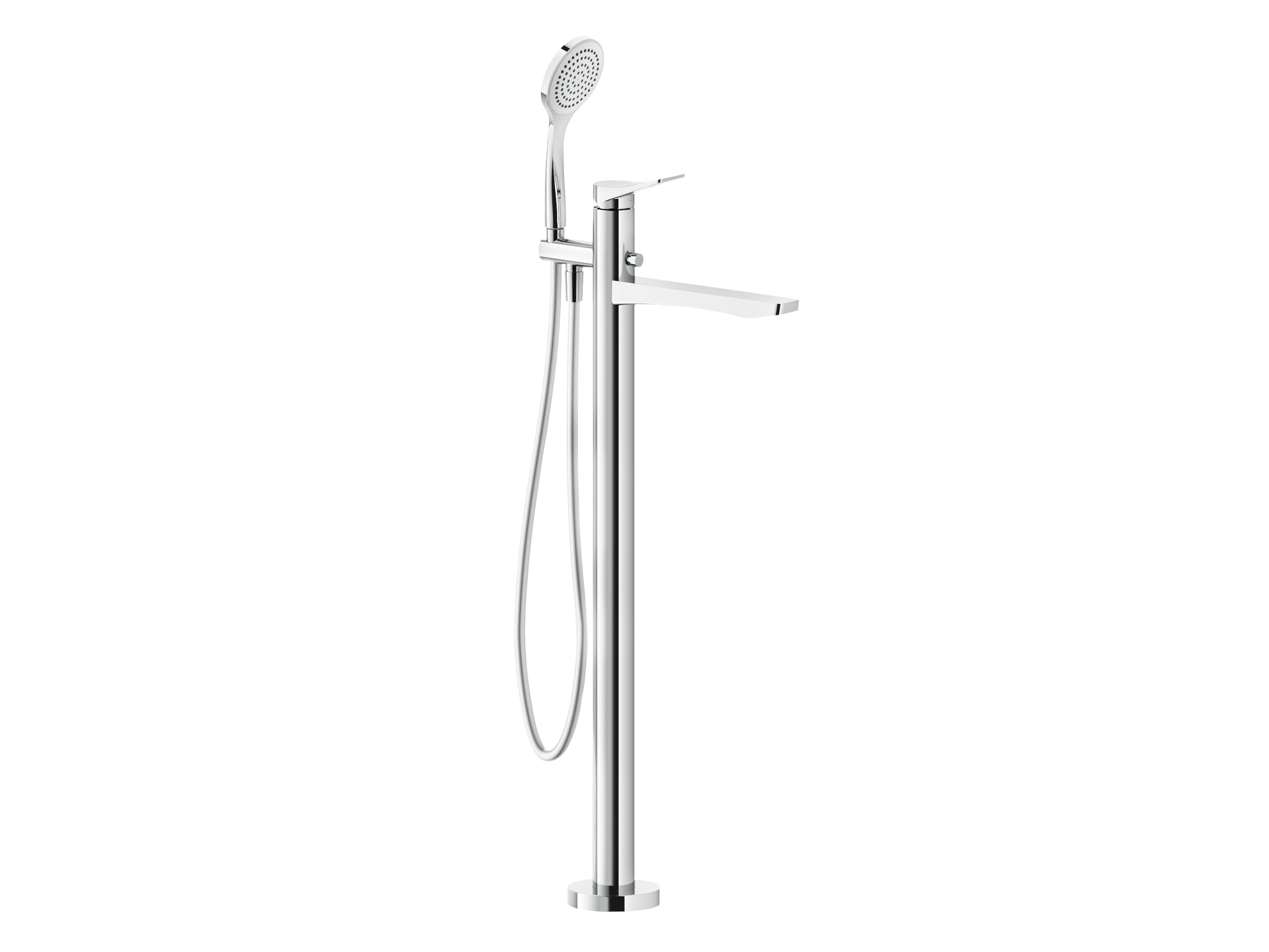 Латунный смеситель для ванны с ручным душем Gessi рельеф ARCH-00039520 - Вид №1