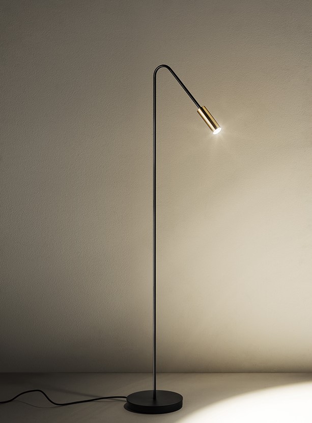 086245 Торшер черный Estiluz Volta - Вид №1