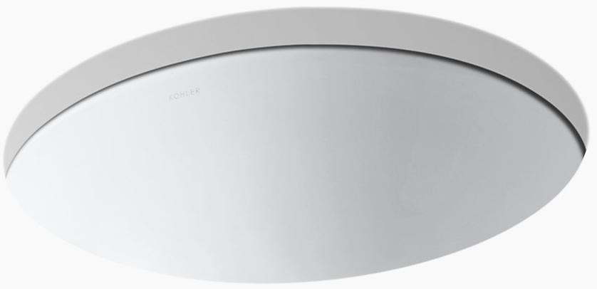 K-2205-G-0 Накладная раковина под столешницу  прямоугольная Kohler 