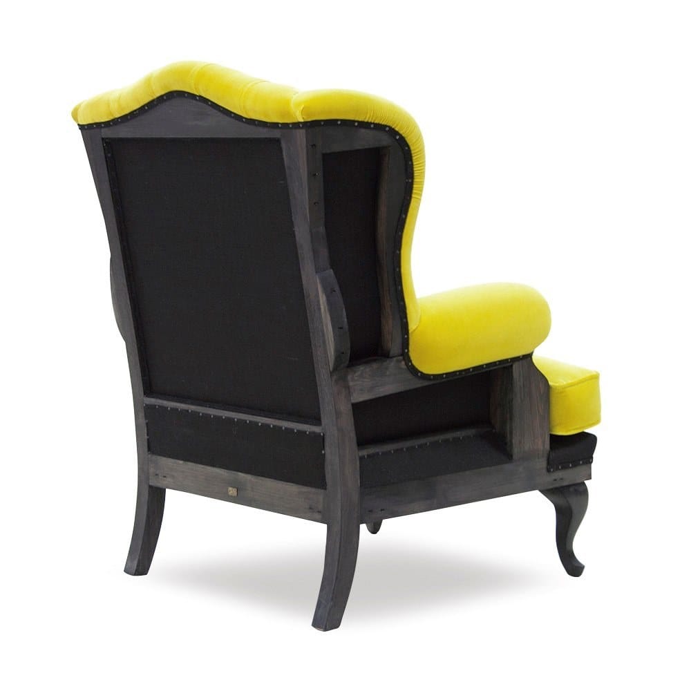 Кресло Bergère capitonné из ткани с высокой спинкой CREARTE COLLECTIONS Dover Essence ARCH-00119692 - Вид №4