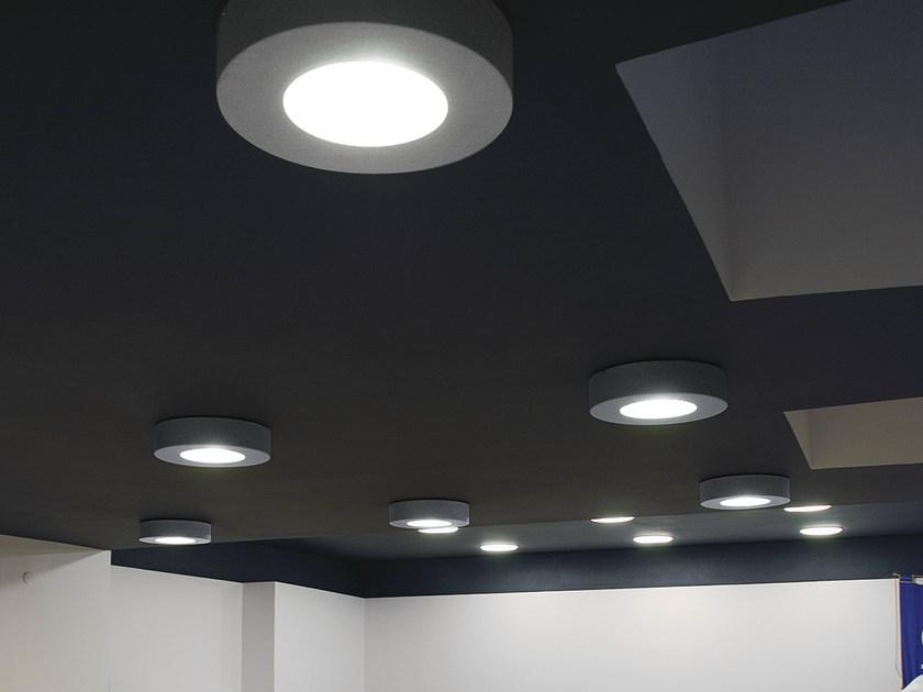 Martinelli Luce Алюминиевый потолочный светильник прямого света с диммером  2834/p/l/1/bi  - Вид №1