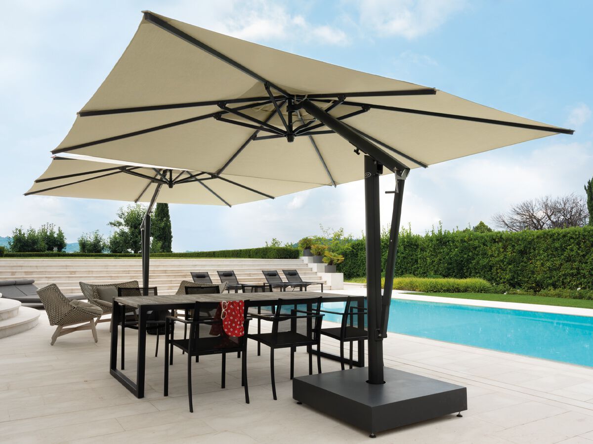 Зонтик с боковым полюсом Ombrellificio Poggesi ONE ARCH-00147591 - Вид №2