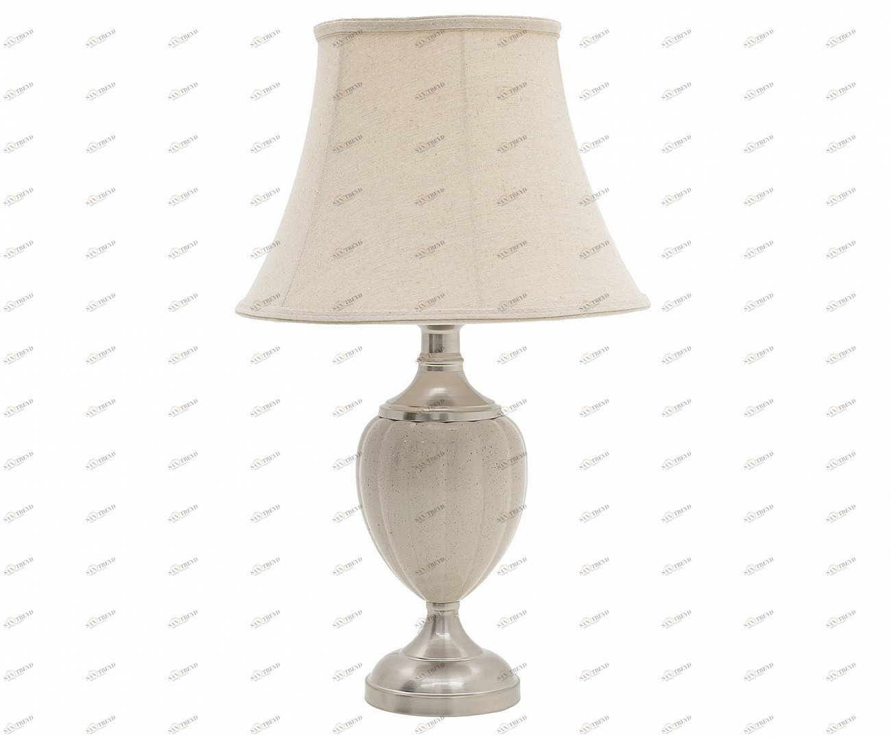 Лампа Beige настольная 1141 TO4ROOMS ВАЗА 214184 Бежевый 