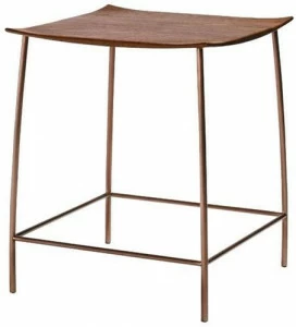 Ritzwell & Co. Квадратный журнальный столик из стали и дерева Jk Jk1936