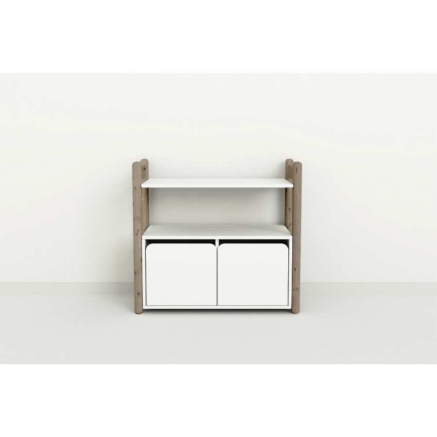 Гарнитур Mini С, 1 полка и 1 комод, коричневый Flexa 812640214 - Вид №1