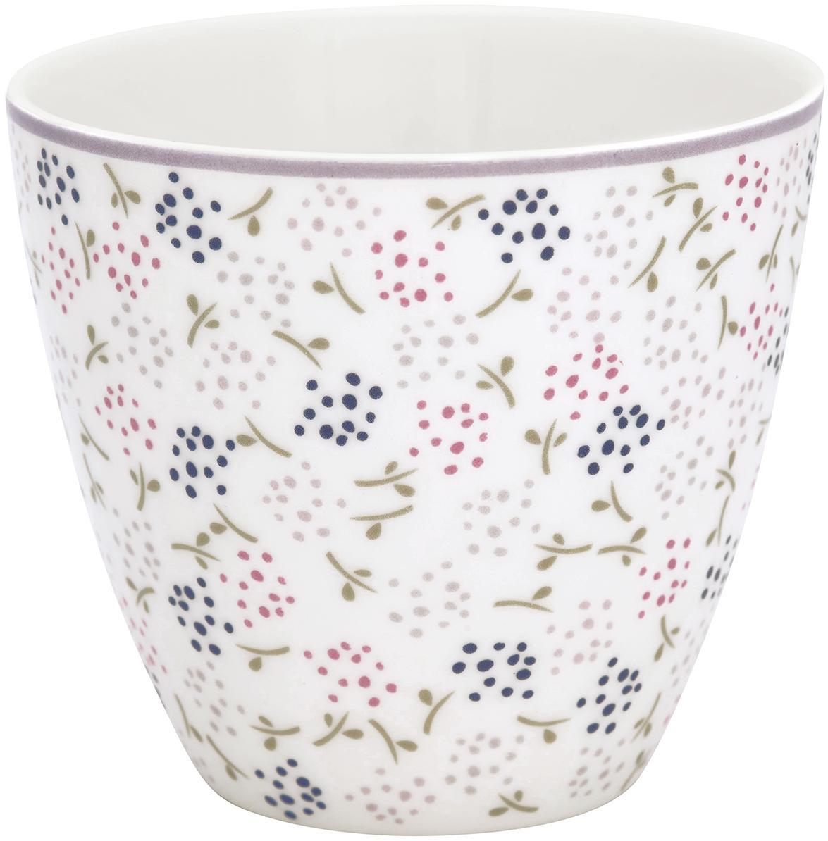 Стакан Ginny white 300 мл Greengate STWLATGNY0106