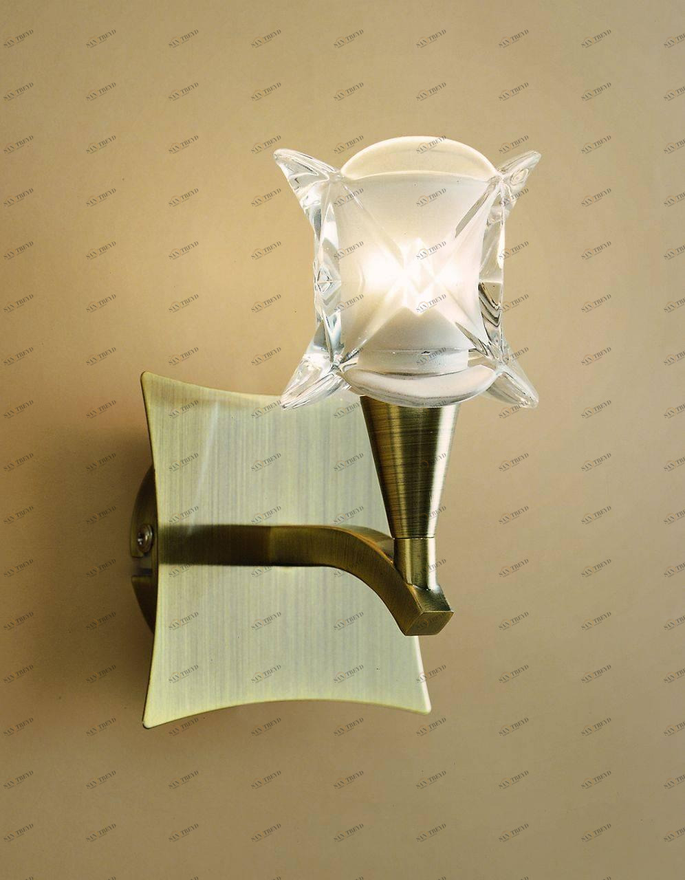 Бра Mantra Rosa Del Desierto 0251 MANTRA  077996 Бронза;прозрачный 