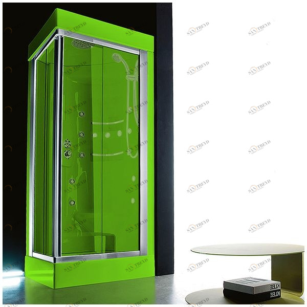 Душевая кабина Gruppo treesse Acquazzurra 72 STB-B7577S-S белая с баней и гидромассажем угловая левая STBB7577SS