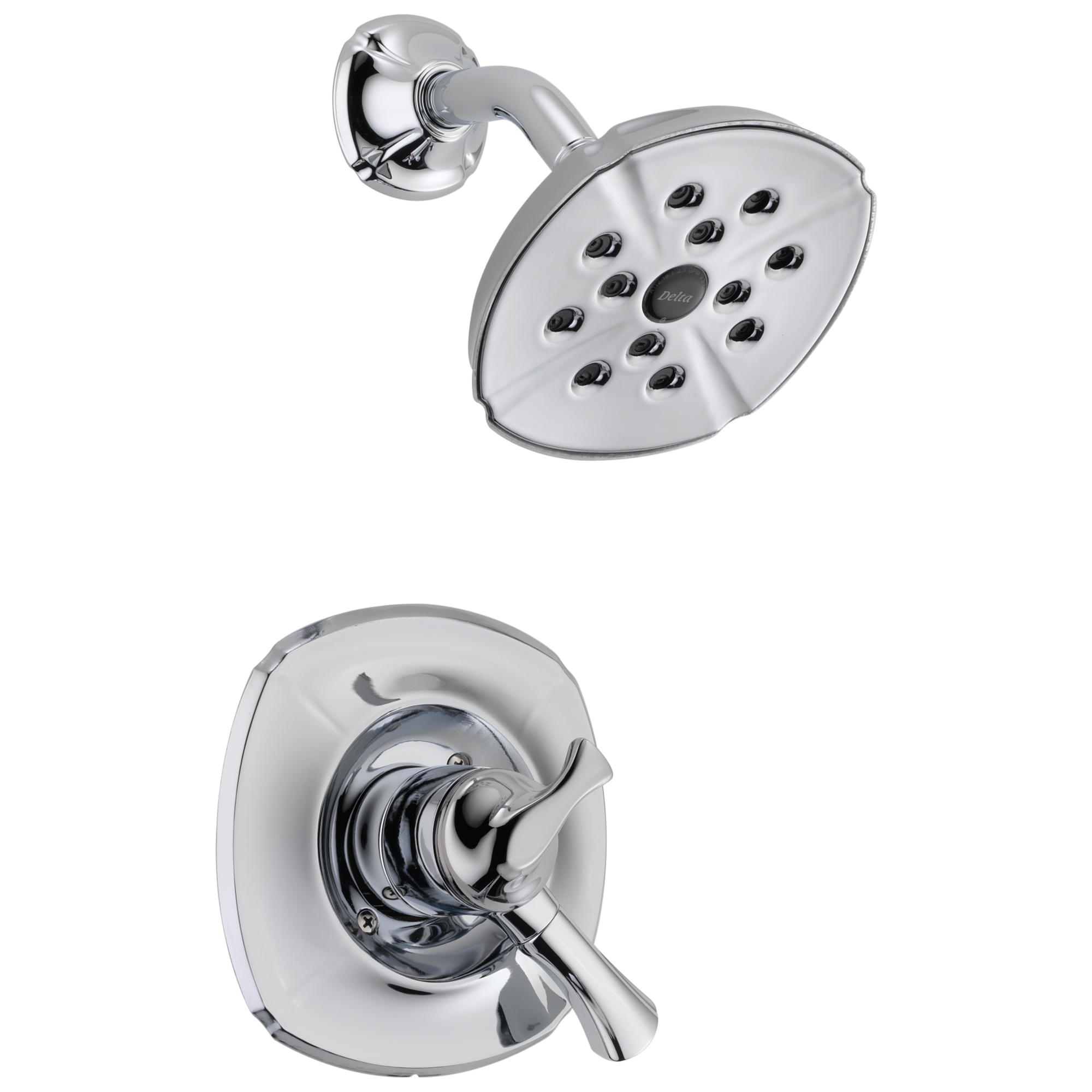 T17292 Накладка для душа Monitor® 17 серии H2Okinetic® Delta Faucet Addison Хром 