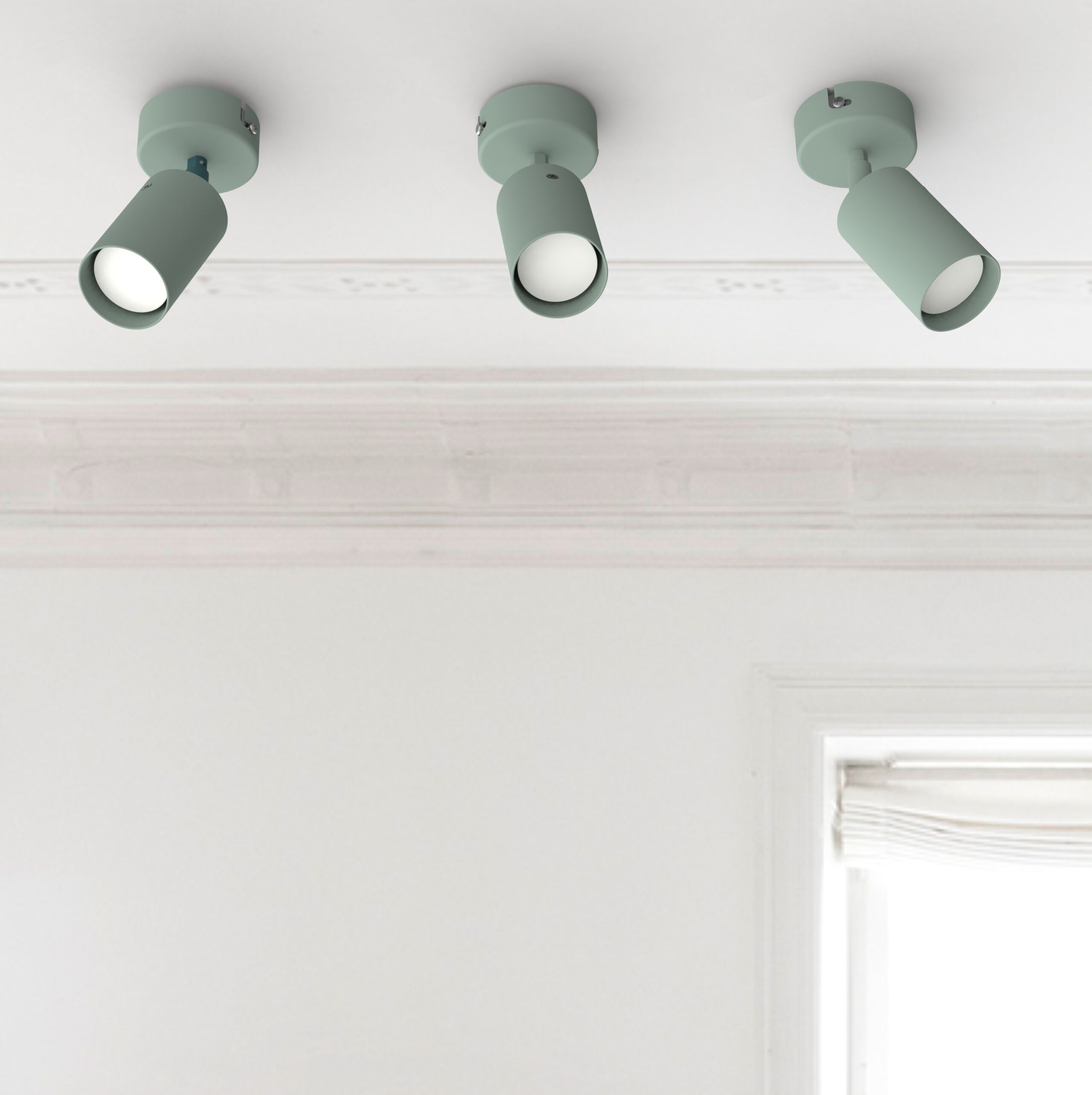 Круглый регулируемый потолочный прожектор WayPoint форма ARCH-00037900 - Вид №9