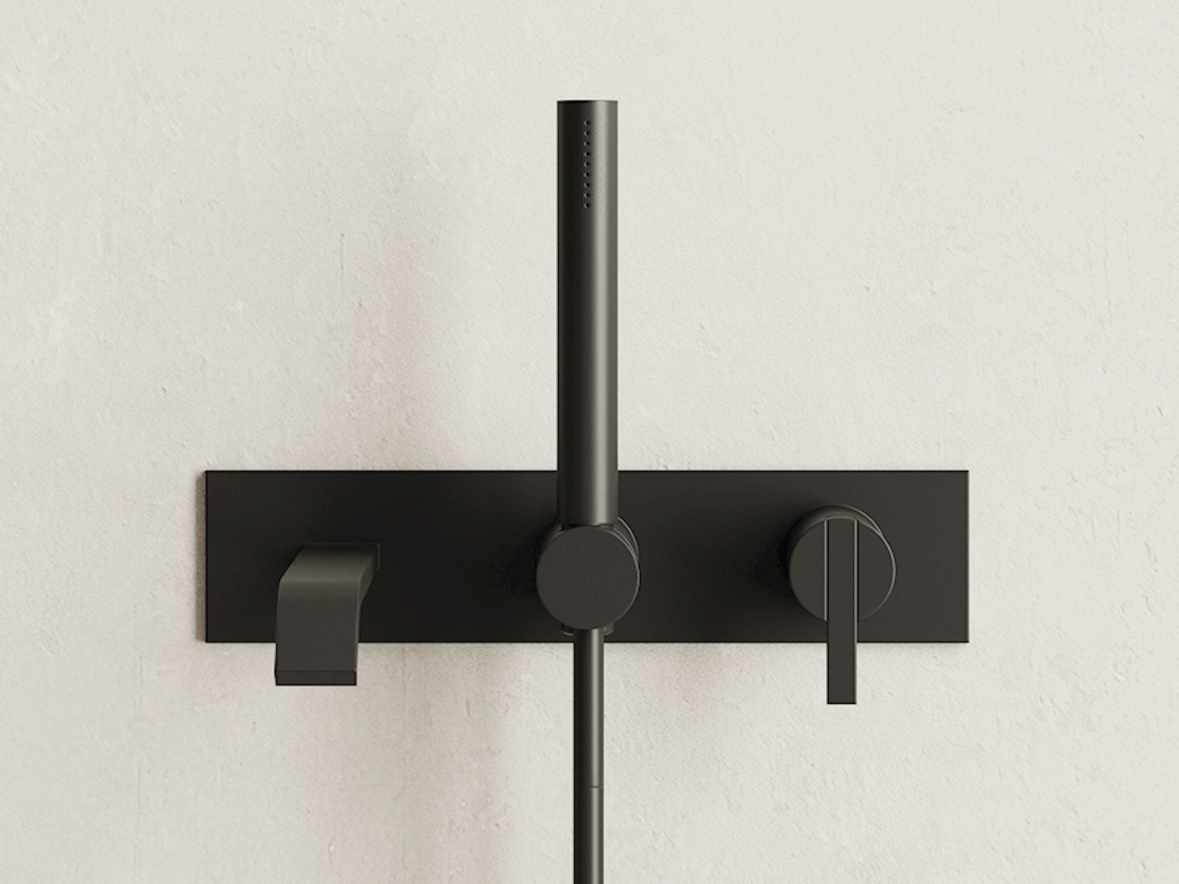 Настенный смеситель для ванны с ручным душем Nic только ARCH-00097140 - Вид №1