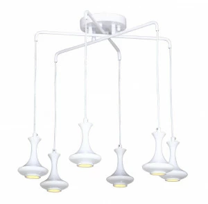 Люстра дизайнерская Faced белый дуб 1722-6P SUPERNW ДИЗАЙНЕРСКИЕ, KOSMOS 057141 Белый