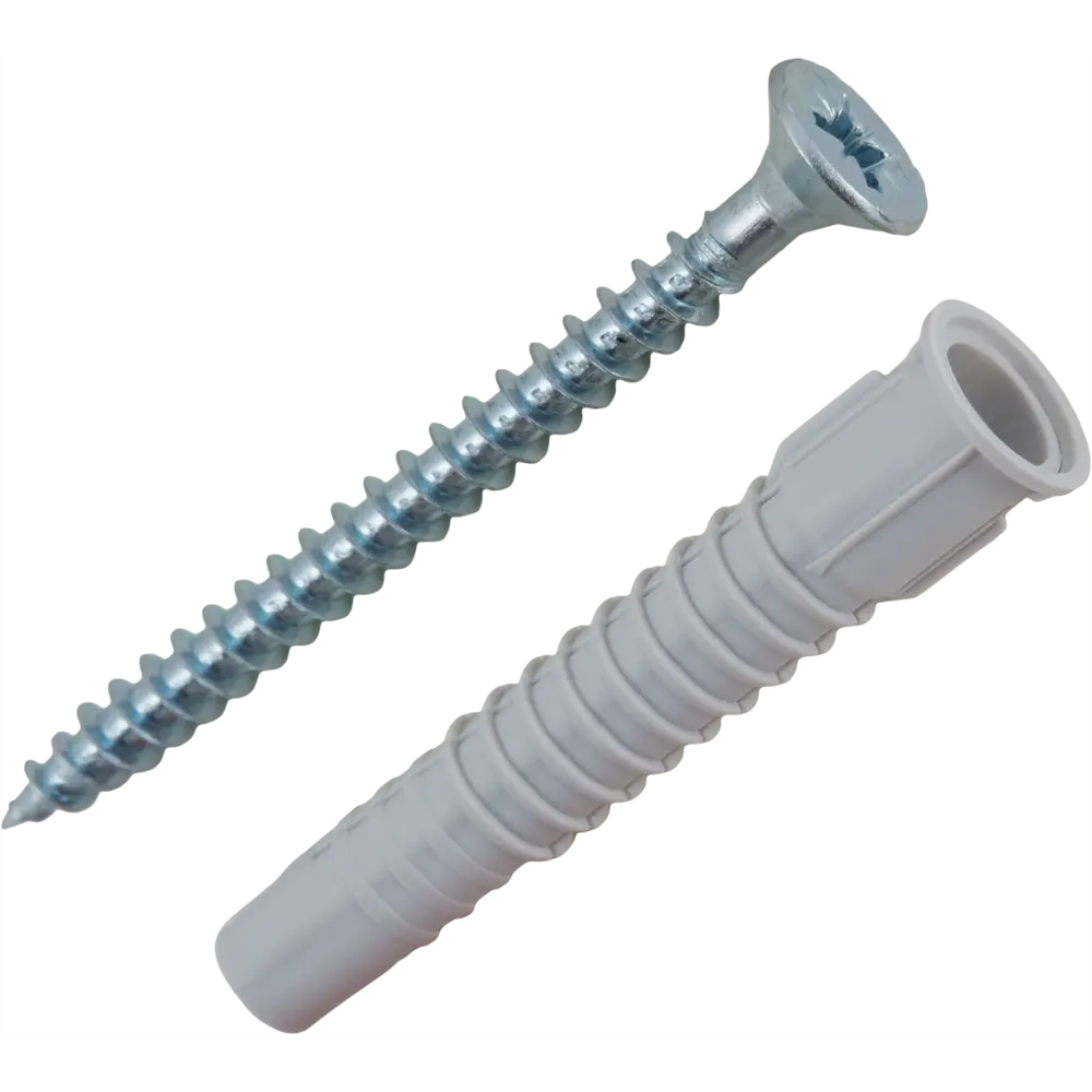 Дюбель-шуруп Standers 10x60 мм нейлон 4 шт. 81933084 STLM-2007361  - Вид №1