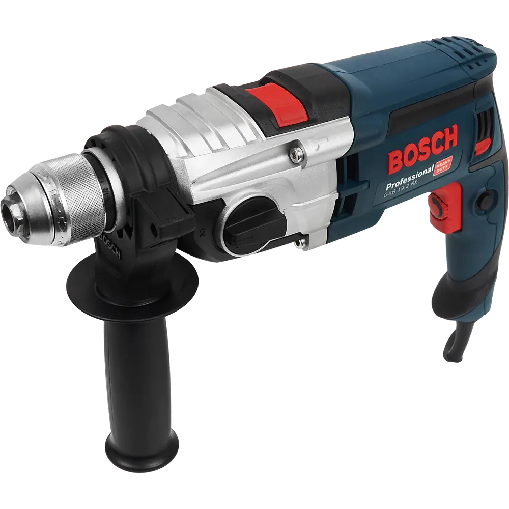 Дрель сетевая ударная Bosch Professional GSB 19-2 RE 060117B500, 850 Вт 80136759 STLM-2053172 