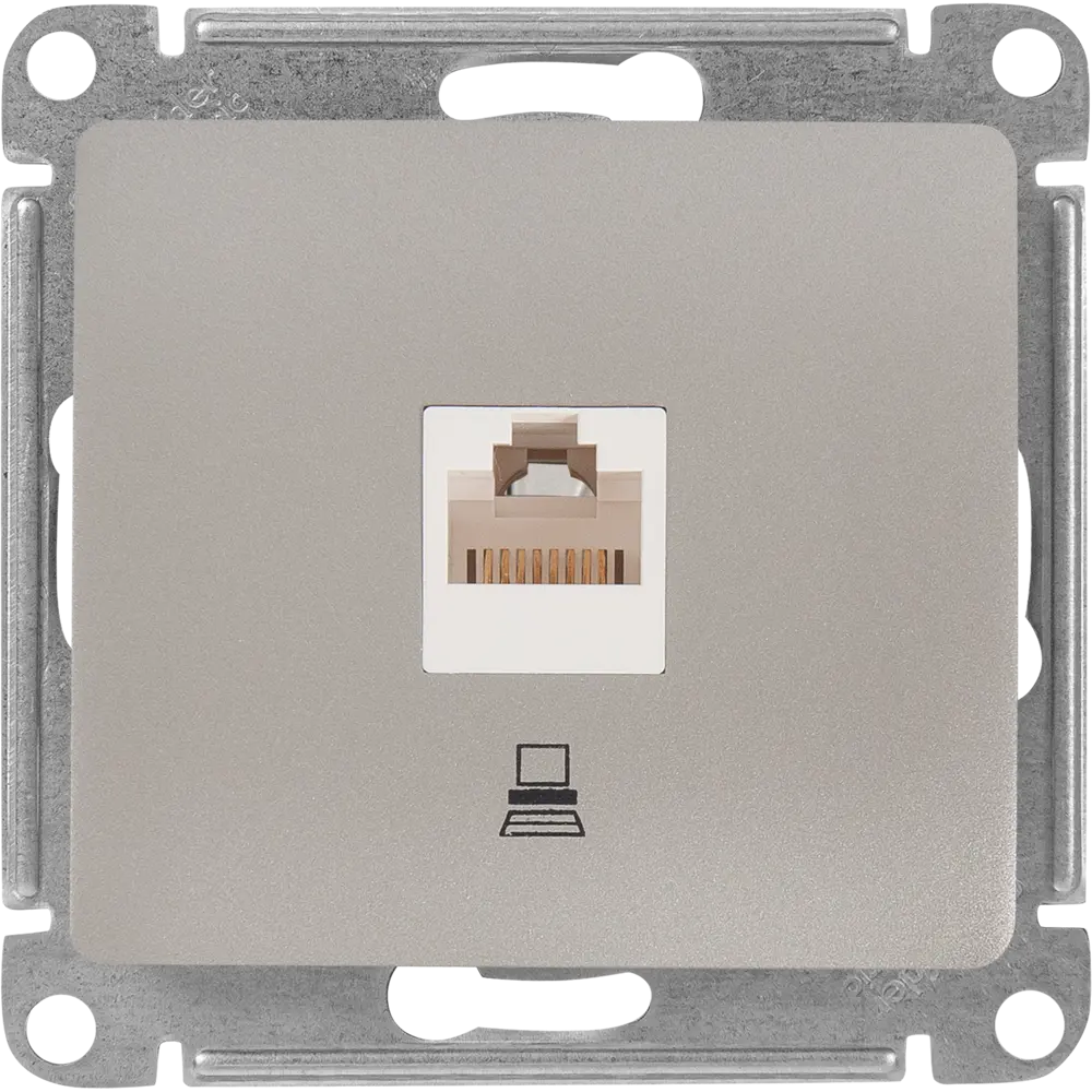 Компьютерная розетка Schneider Electric Glossa для скрытого монтажа 84693612 STLM-0053756