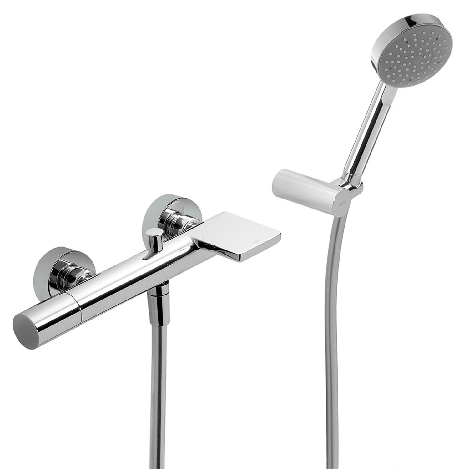МАКСИМАЛЬНЫЙ настенный смеситель с одной ручкой для ванны и душа-06117001 TRES 