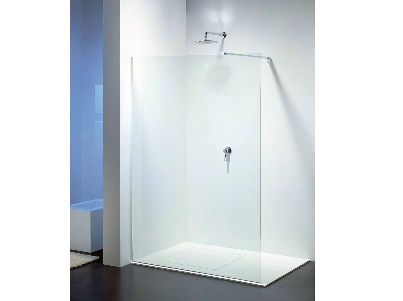 Стеклянный угловой душ Provex Industrie ARCH-00109435 - Вид №1