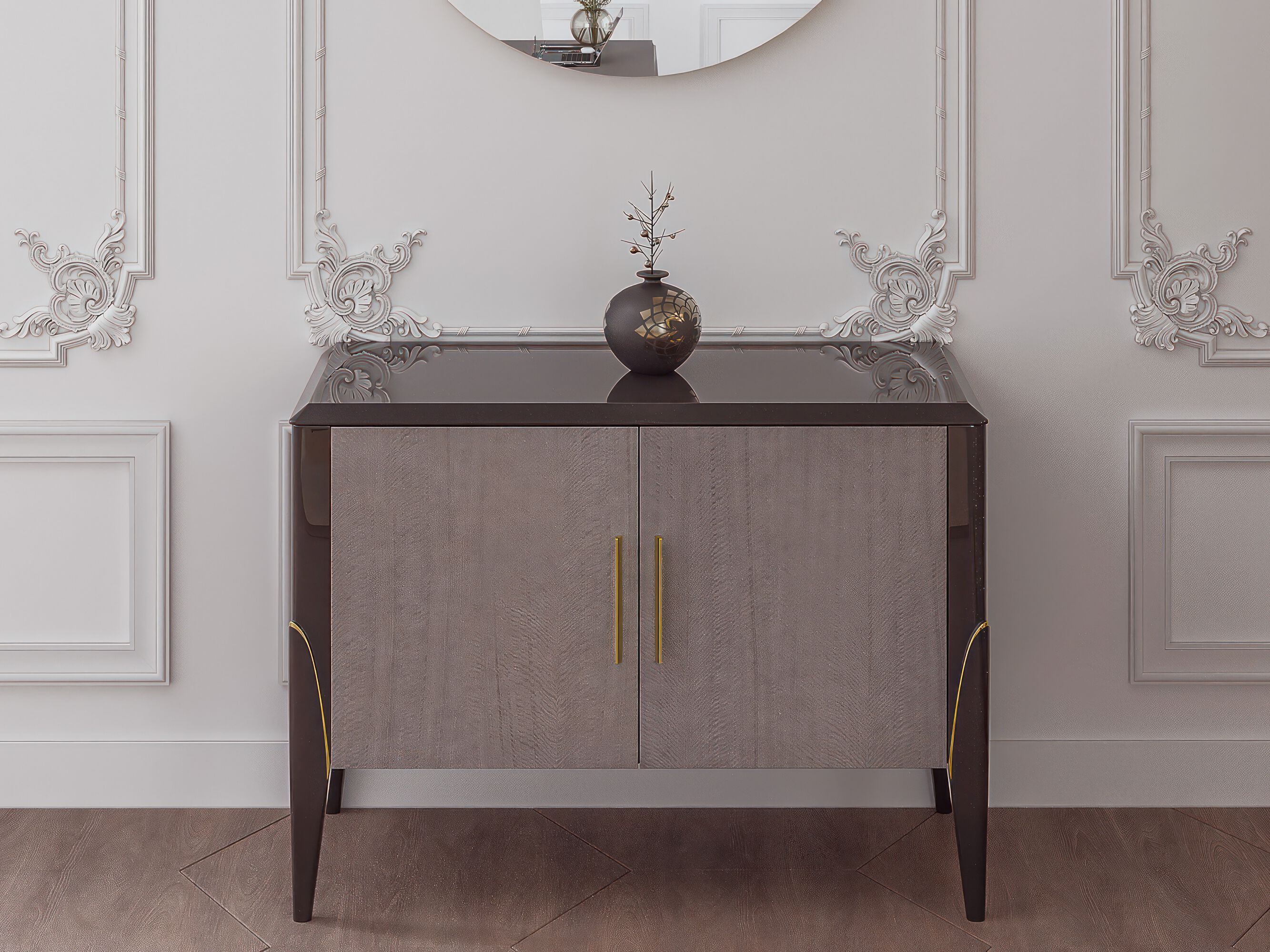 Деревянный шкаф с распашными дверцами GUERRA VANNI Studio Privè ARCH-00018601 - Вид №1