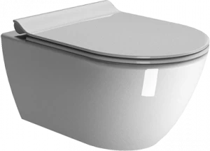 881511 Подвесной унитаз настенный Белый GSI ceramica Pura Италия