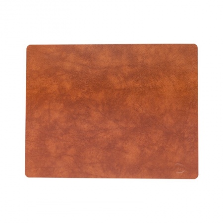 990248 BULL cognac подстановочная салфетка прямоугольная 35x45 см, толщина 2мм;LIND DNA