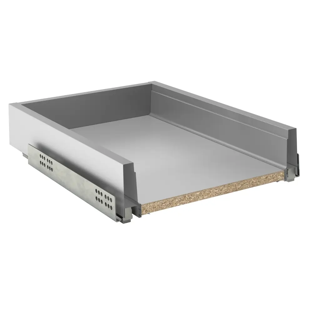 Ящик Delinia ID 36.8x9.4x48 см металл цвет серый 82109383 STLM-2050044 Отсутствует - Вид №3